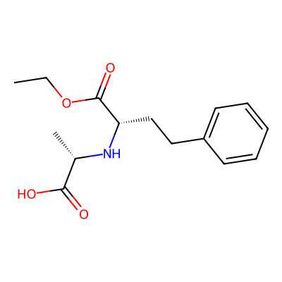 Chemical structure of Enalapril EP Impurity B