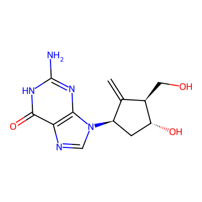 Chemical structure of Entecavir Impurity A