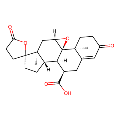 Chemical structure of Eplerenone EP Impurity D