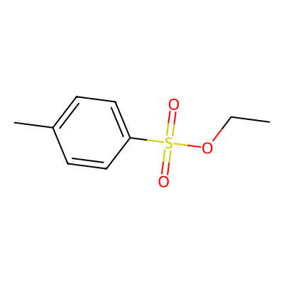 Chemical structure of Ethyl p-Toluenesulfonate