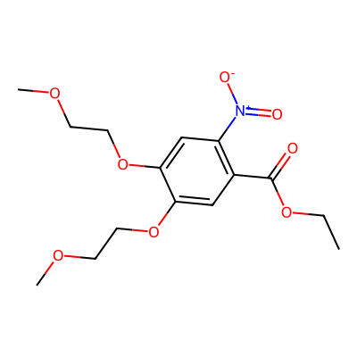 Chemical structure of Erlotinib Nitro Compound
