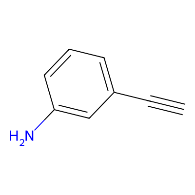 Chemical structure of Erlotinib Amine Impurity