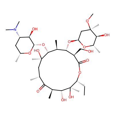 Chemical structure of Erythromycin EP Impurity A