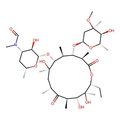 Chemical structure of Erythromycin EP Impurity L