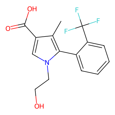 Chemical structure of Esaxerenone Acid