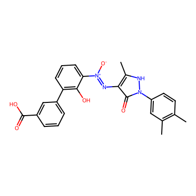 Chemical structure of Eltrombopag N-Oxide Impurity
