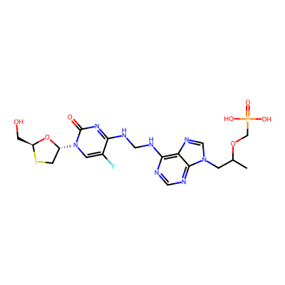 Chemical structure of Emtricitabine Impurity 18