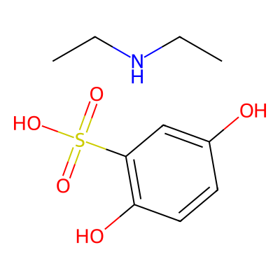 Chemical structure of Ethamsylate