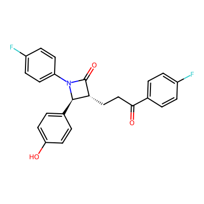 Chemical structure of Ezetimibe Ketone
