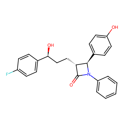 Chemical structure of Ezetimibe Desfluoroaniline Analog