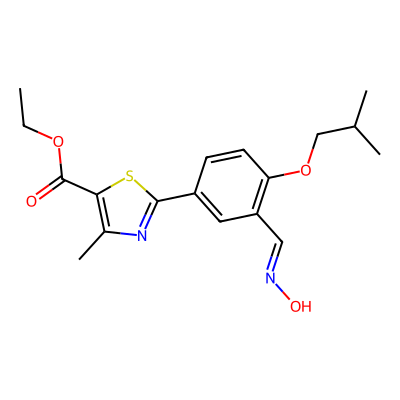 Chemical structure of Febuxostat Impurity VII