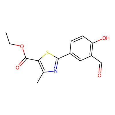 Chemical structure of Febuxostat Impurity 11