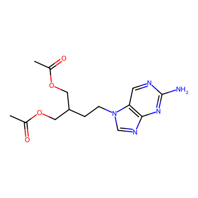 Chemical structure of Famciclovir Impurity 3