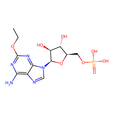 Chemical structure of 2-Ethoxyphosphate analog