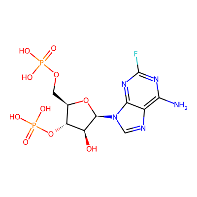 Chemical structure of Fludarabine Phosphate Impurity C