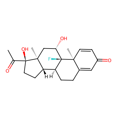 Chemical structure of Fluorometholone Impurity 3