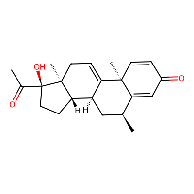 Chemical structure of Fluorometholone Impurity 5