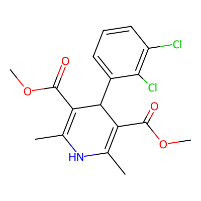 Chemical structure of Felodipine Impurity B