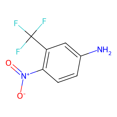 Chemical structure of Flutamide Impurity A