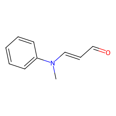 Chemical structure of 3-(N-Phenyl-N-methyl)aminoacrolein