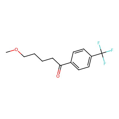 Chemical structure of Fluvoxamine Impurity D