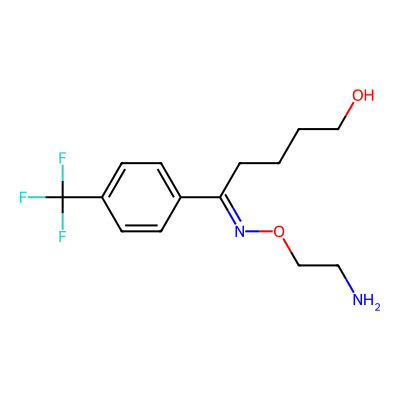 Chemical structure of Fluvoxamine Impurity G