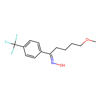 Chemical structure of Fluvoxamine Impurity I