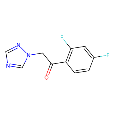 Chemical structure of Voriconazole EP Impurity A