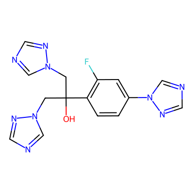 Chemical structure of Fluconazole Related Compound A