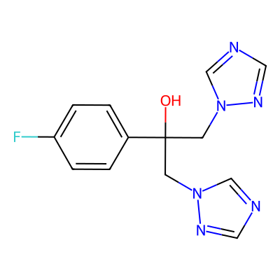Chemical structure of Fluconazole Related Compound B
