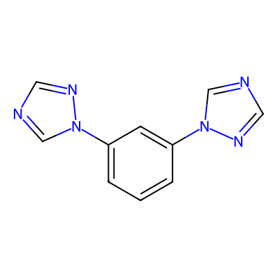 Chemical structure of Fluconazole Related Compound C