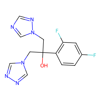 Chemical structure of Fluconazole EP Impurity A