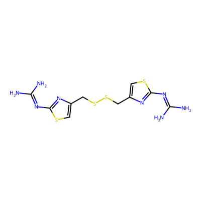 Chemical structure of Famotidine Related Compound E