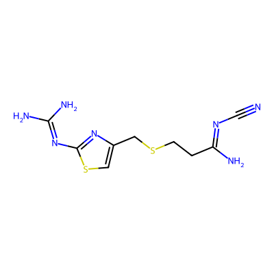 Chemical structure of Famotidine EP impurity-G