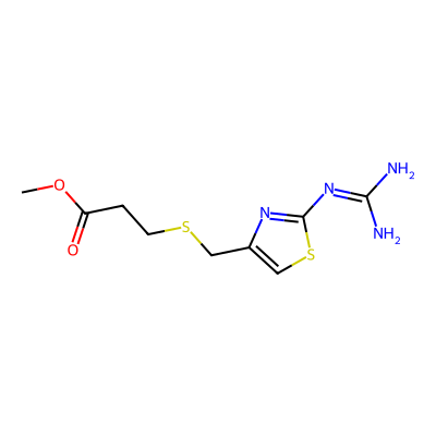 Chemical structure of Famotidine EP impurity J