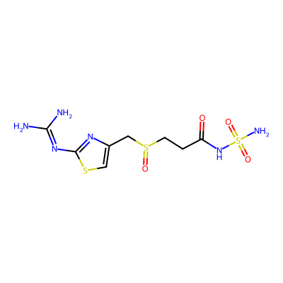Chemical structure of Famotidine EP Impurity I
