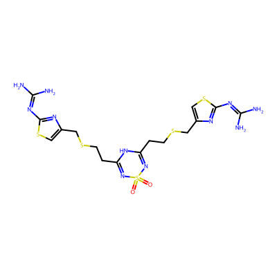Chemical structure of Famotidine EP Impurity B