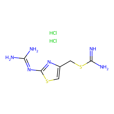 Chemical structure of Famotidine EP Impurity H