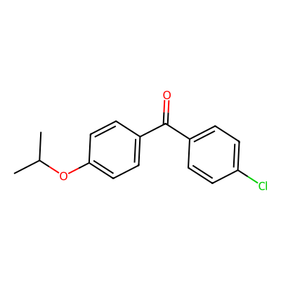 Chemical structure of Fenofibrate EP Impurity F