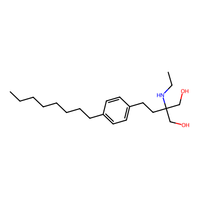 Chemical structure of N-Ethyl Fingolimod