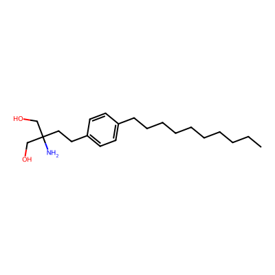 Chemical structure of Fingolimod EP Impurity D