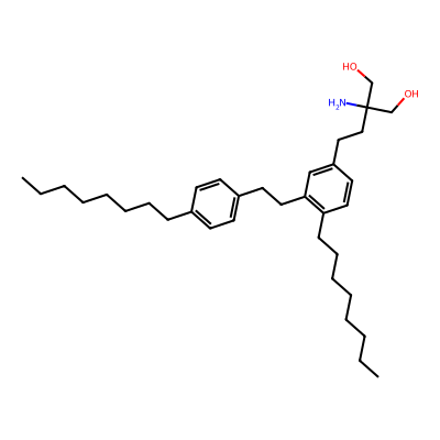 Chemical structure of 3-Phenethyl Fingolimod Impurity
