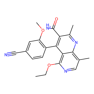 Chemical structure of Finerenone Impurity 18