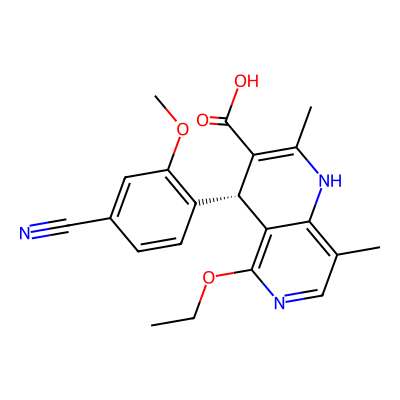 Chemical structure of Finerenone Acid Impurity