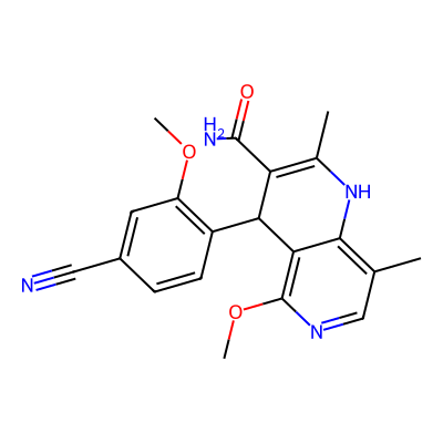 Chemical structure of Finerenone Dimethoxy Impurity