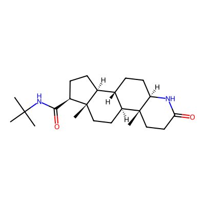 Chemical structure of Finasteride Impurity C (As per IP)
