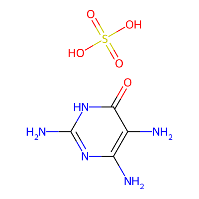 Chemical structure of Folic Acid Impurity B