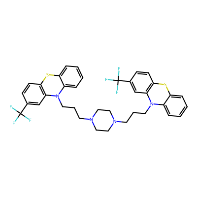 Chemical structure of Fluphenazine EP Impurity D