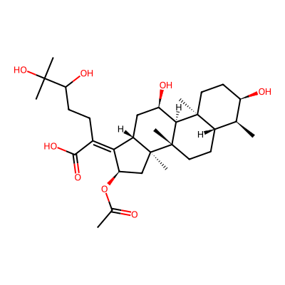 Chemical structure of Fusidic Acid Impurity A