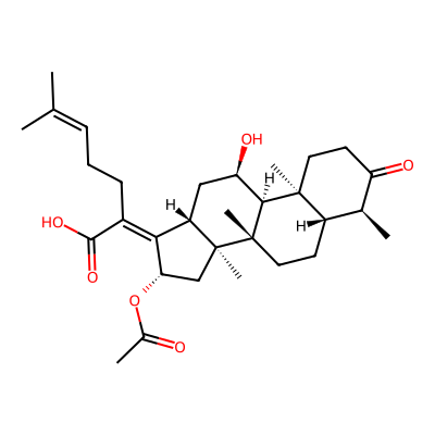 Chemical structure of Fusidic Acid Impurity G